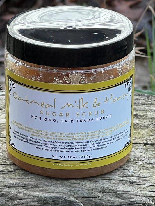 <img src="oatmeal_milk_honey_sugar_scrub.jpg" alt="Oatmeal Milk and Honey Sugar Scrub">